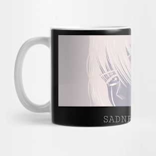 Sad Japanese Girl Mug